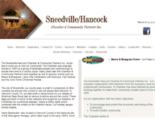 Tablet Screenshot of hancockcoevents.com